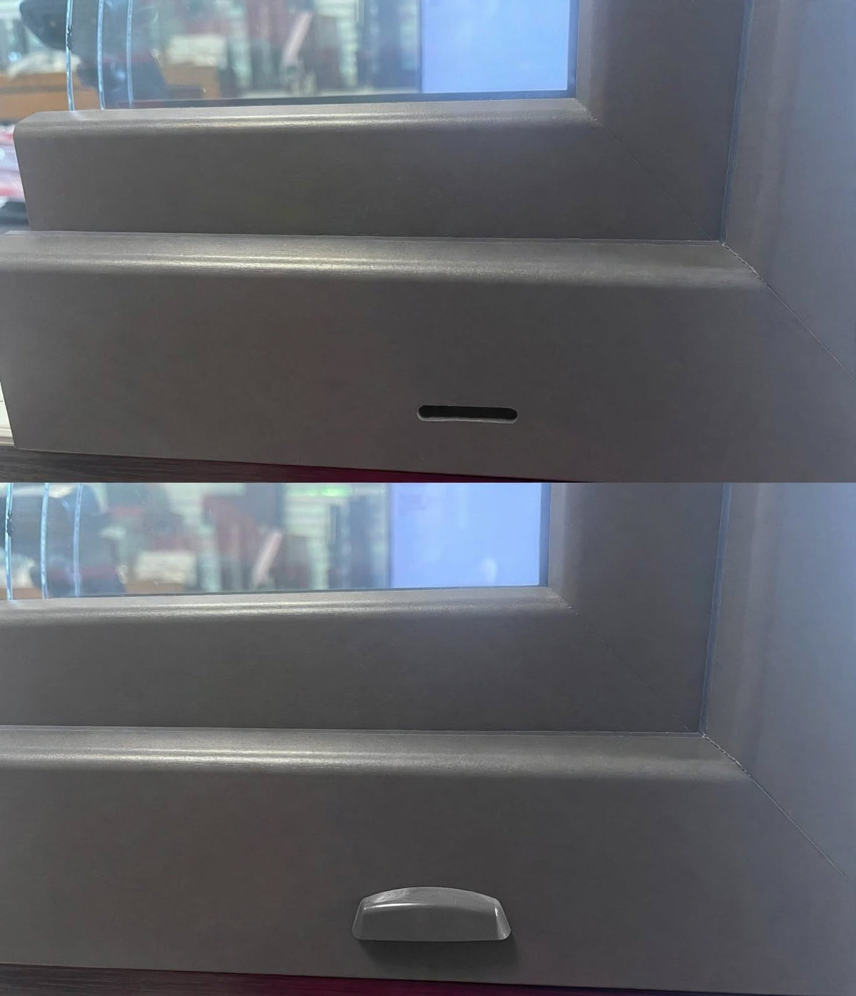 10uds - Cubiertas para bisagras de herraje ROTO NX para ventanas de PVC y ventanas francesas - BLANCO r07.2