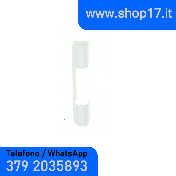 230491 - Tapa para bisagras de herraje ROTO NT para ventanas de PVC y puertas francesas - BLANCO