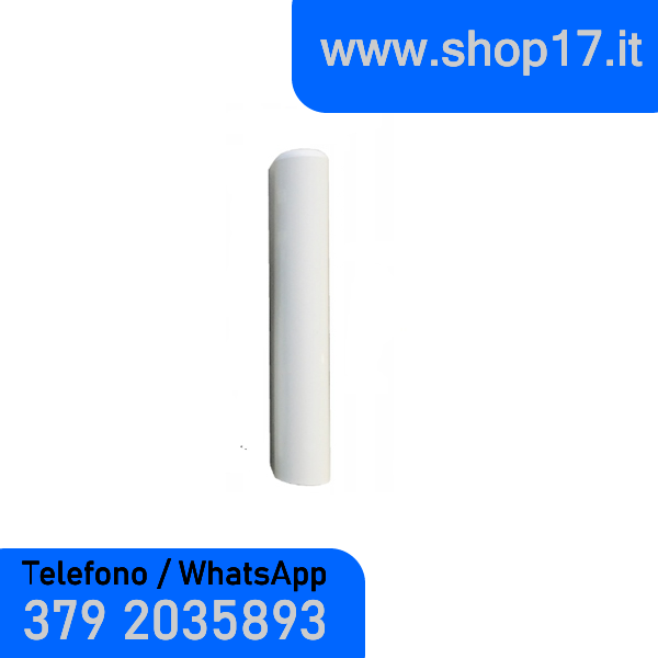 230491 - Tapa para bisagras de herraje ROTO NT para ventanas de PVC y puertas francesas - BLANCO