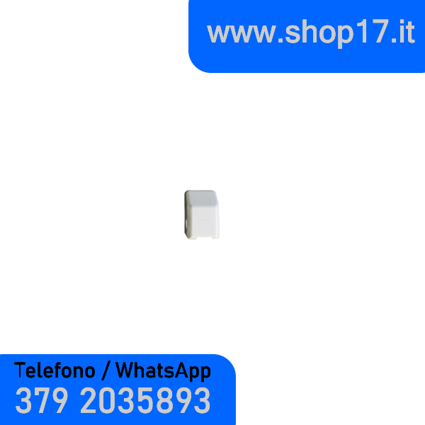 258926 - Tapa para bisagras de herraje ROTO NT para ventanas de PVC y puertas francesas - BLANCO