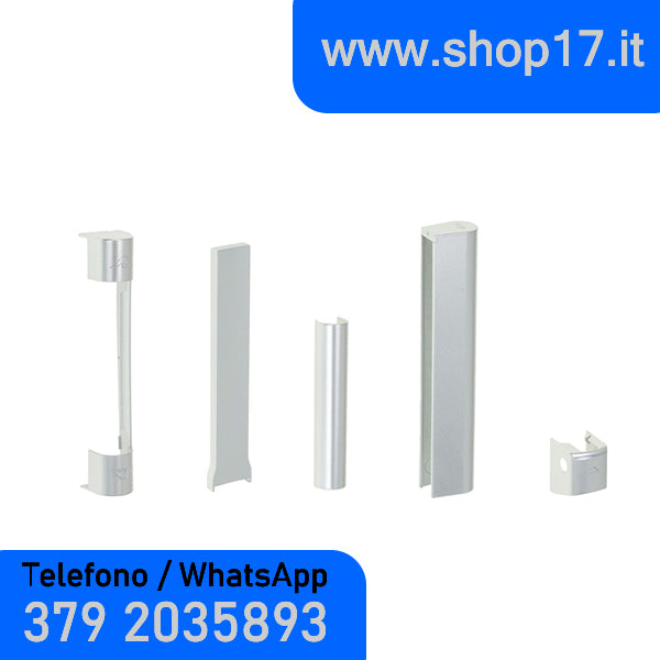 10uds - Cubiertas para bisagras de herraje ROTO NX para ventanas de PVC y ventanas francesas - BLANCO r07.2