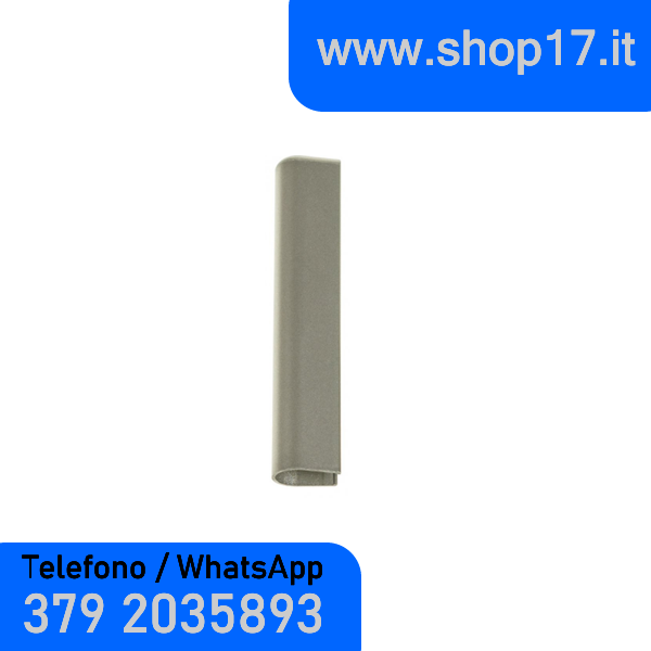 Funda para bisagras de herraje ROTO NT para ventanas de PVC y puertas francesas - GRIS TITANIO