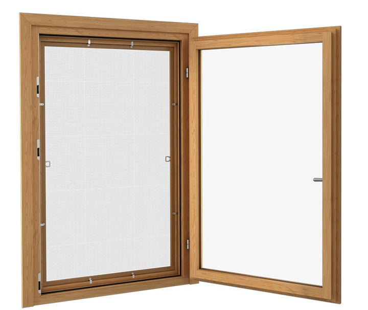 OFFERTA - Zanzariera con telaio in Alluminio fisso per finestre - Tenda antimosche, anti Insetti - RollNet