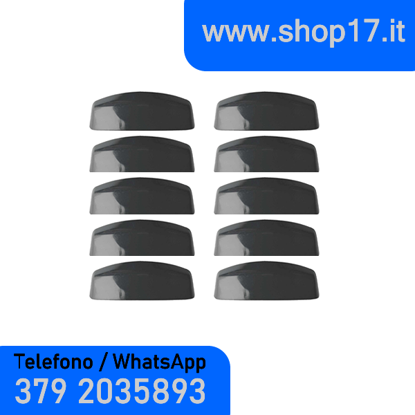 10uds - Cubiertas para bisagras de herraje ROTO NX para ventanas de PVC y ventanas francesas - BLANCO r07.2