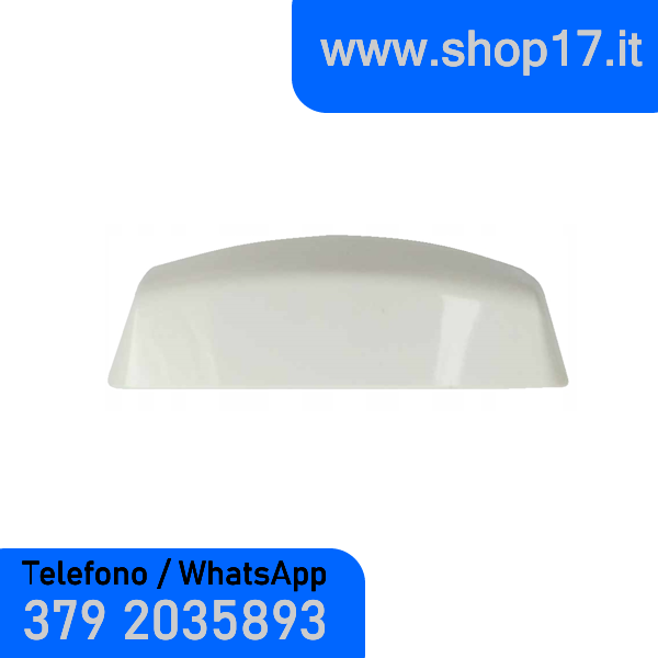 10uds - Cubiertas para bisagras de herraje ROTO NX para ventanas de PVC y ventanas francesas - BLANCO r07.2