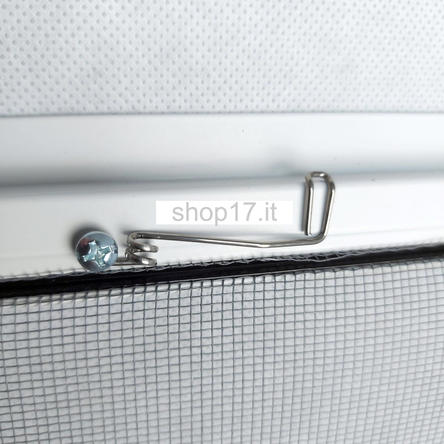 OFFERTA - Zanzariera con telaio in Alluminio fisso per finestre - Tenda antimosche, anti Insetti - RollNet