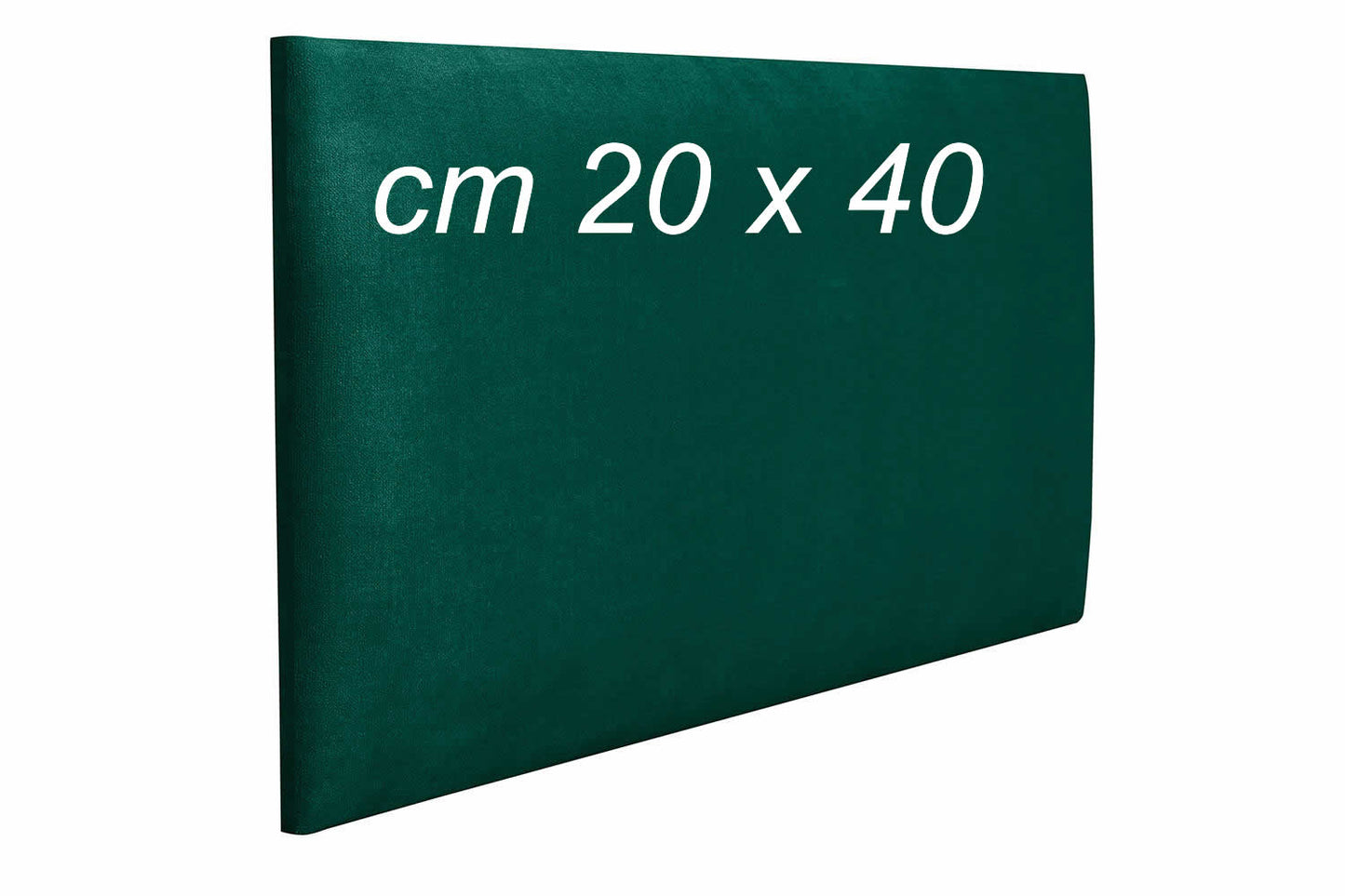 Panel de pared acolchado ancho 20 cm x varias alturas - Reposacabezas de cama (SD)