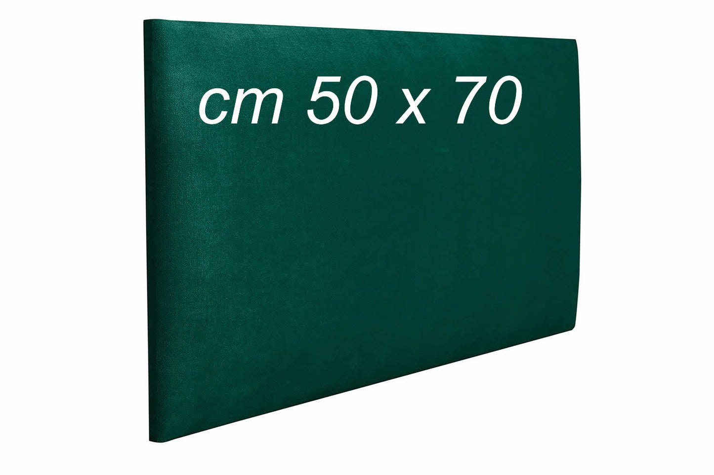 Gepolstertes Wandpaneel Breite 50 cm x verschiedene Höhen - Bettkopfstütze (SD)