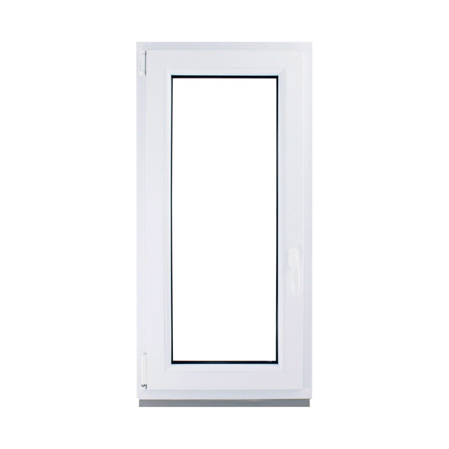 cm 70 x 70 - Finestra in pvc bianca 1 anta - economica (L 700 x H 700 mm)