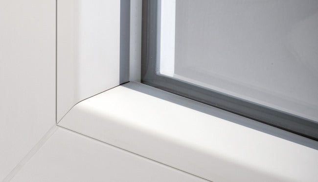 cm 70 x 70 - Finestra in pvc bianca 1 anta - economica (L 700 x H 700 mm)