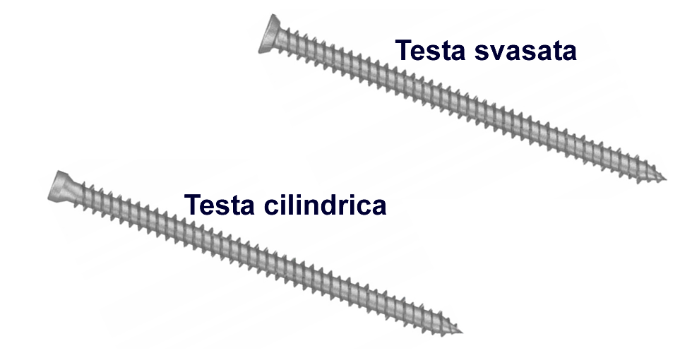 Viti turbo per finestre in pvc - varie misure - turboviti testa cilindrica / svasata torx tx30