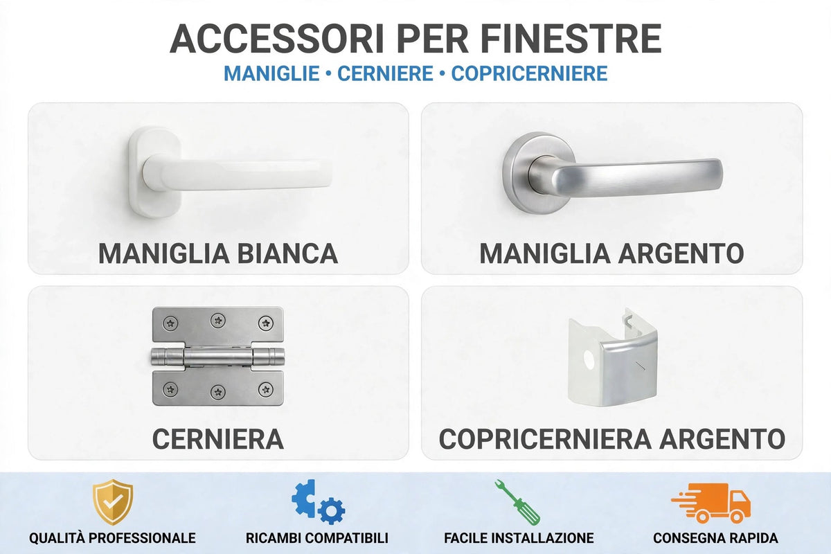 Accessori per installazione infissi