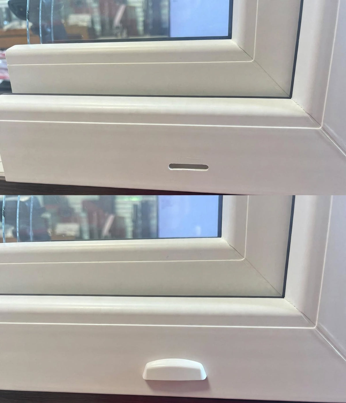 10uds - Cubiertas para bisagras de herraje ROTO NX para ventanas de PVC y ventanas francesas - BLANCO r07.2