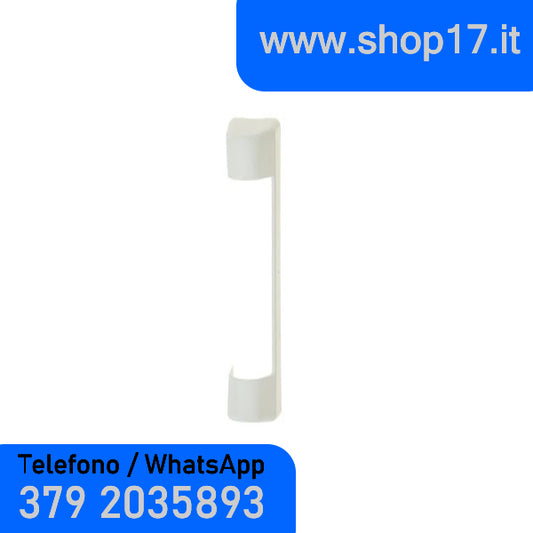 42083 - Copertura per cerniere ferramenta MACO per finestre e porte finestre in pvc - BIANCO