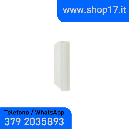 42084 - Copertura per cerniere ferramenta MACO per finestre e porte finestre in pvc - BIANCO