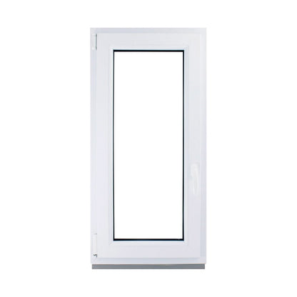 OFFERTA - cm 80 x 50 - Finestra in pvc bianca 1 anta - economica (L 800 x H 500 mm)