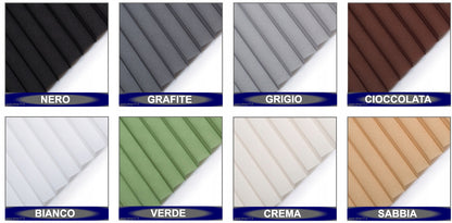 TENDA PLISSETTATA - INSTALLAZIONE NON INVASIVA CON GANCI