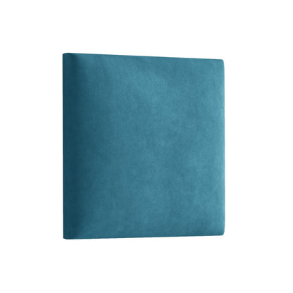 Pannello Imbottito da Parete 100cm - Modello SD - Su Misura H 30-100cm - Velluto Trinity 20 Colori