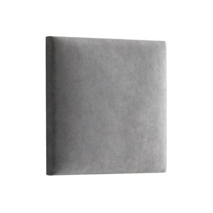 Pannello Imbottito da Parete 100cm - Modello SD - Su Misura H 30-100cm - Velluto Trinity 20 Colori