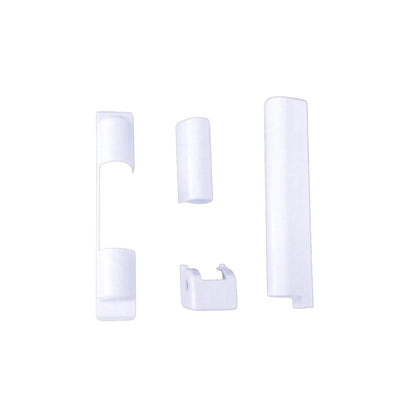 set 4 copricerniere per AUBI - Vecchio Tipo - Compatibile Finestre PVC - EW203
