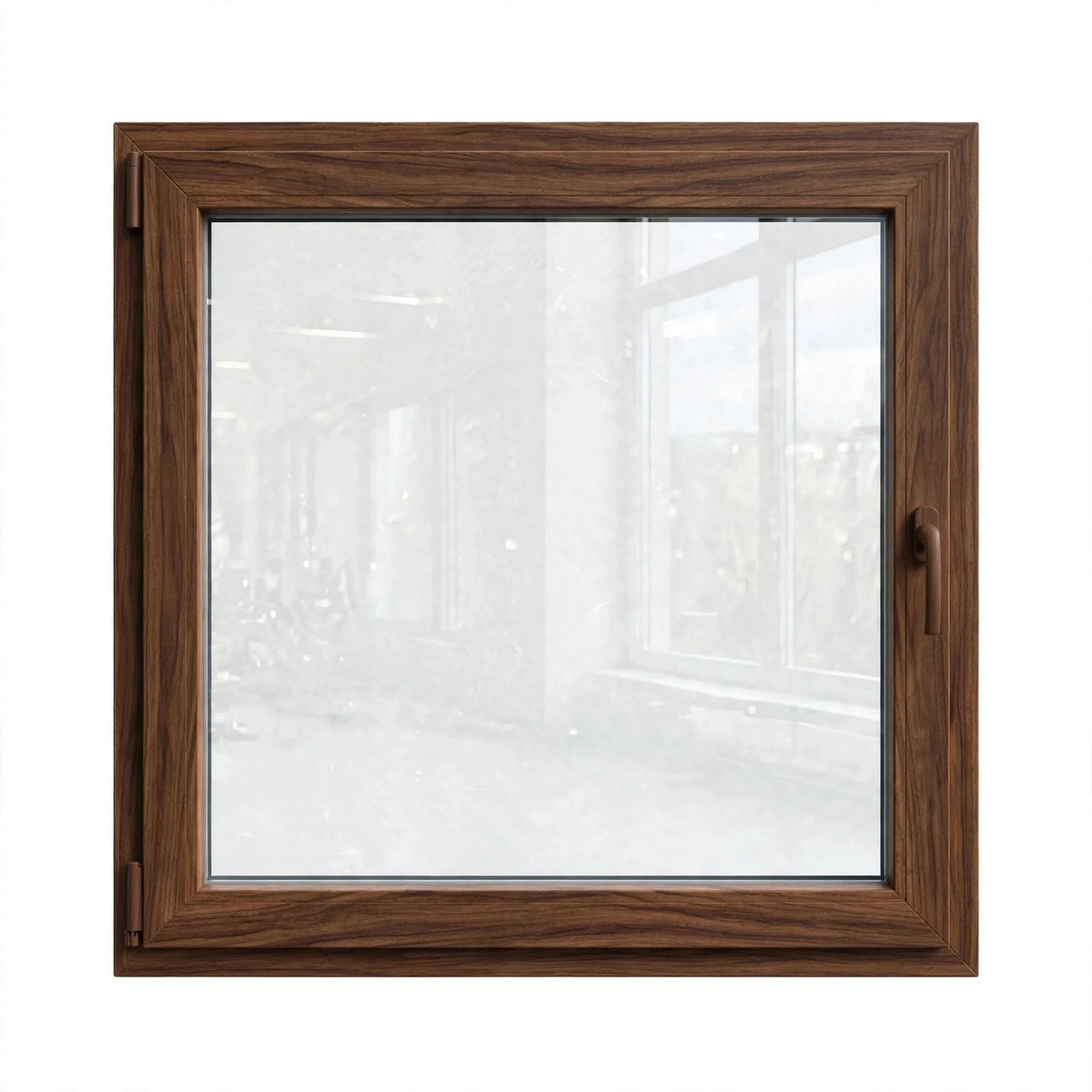 Finestra PVC 1 anta Noce 100x100 - vista 10