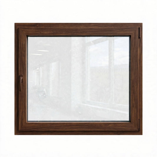 Finestra PVC 1 anta Noce 100x100 - vista 9