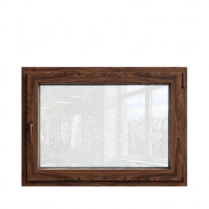 Finestra PVC 1 anta Noce 100x100 - vista 14