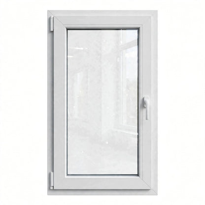 Finestra PVC bianca 80x90 cm Anta Ribalta - Maniglia Destra/Sinistra - PRONTA CONSEGNA