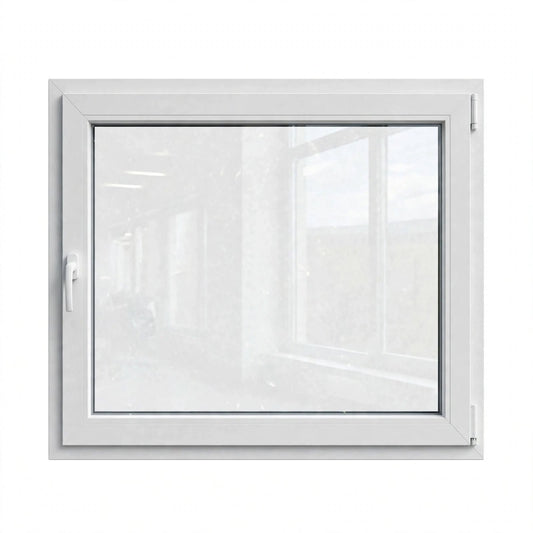 Finestra PVC bianca 90x80 cm Anta Ribalta - Maniglia Destra/Sinistra - PRONTA CONSEGNA