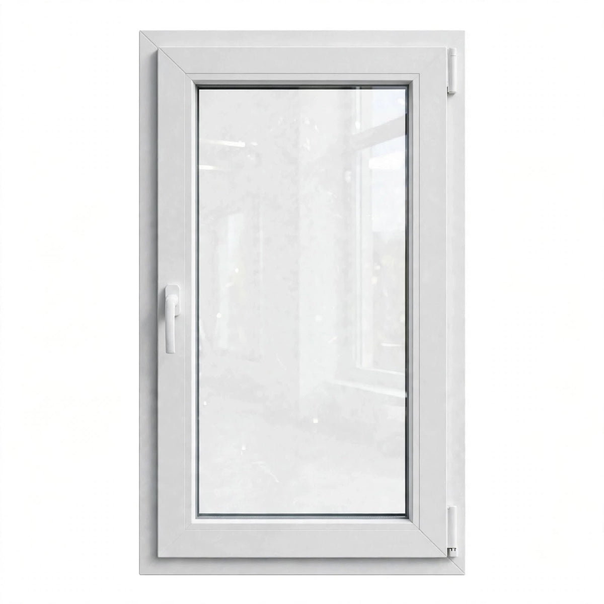 Finestra PVC bianca 80x90 cm Anta Ribalta - Maniglia Destra/Sinistra - PRONTA CONSEGNA