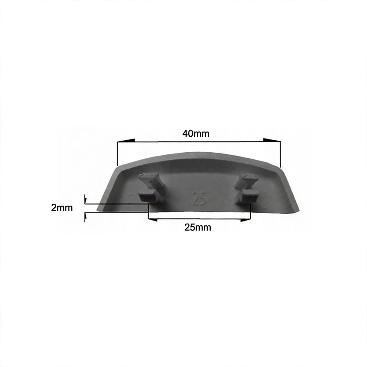 10uds - Cubiertas para bisagras de herraje ROTO NX para ventanas de PVC y ventanas francesas - BLANCO r07.2