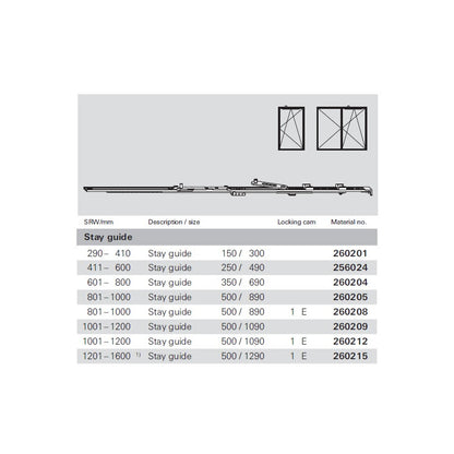 Forbice Superiore Roto NT ROTO 260204 - FFB 601-800mm - GR 350/690