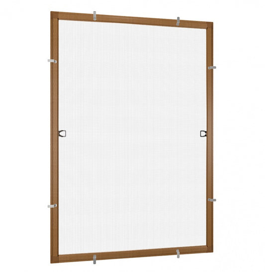 Zanzariere fisse con telaio in Alluminio per finestre - Tenda antimosche,  anti Insetti - RollNet