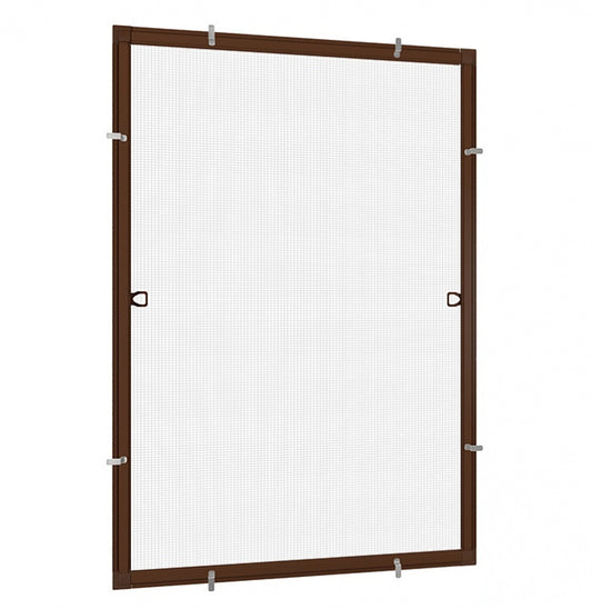 Zanzariere telaio fisso in Alluminio per finestre - Tenda antimosche,  anti Insetti - RollNet